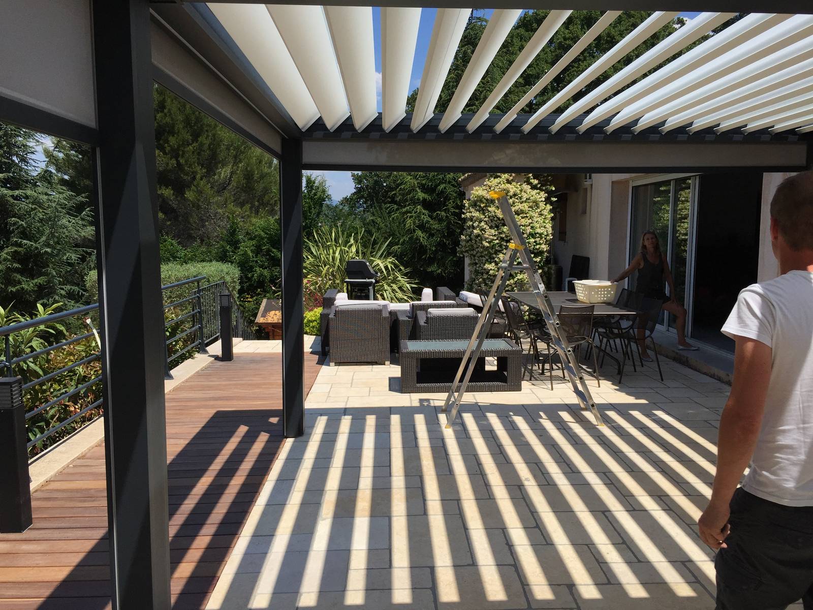 Pergola bioclimatique